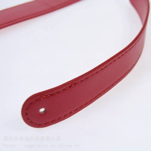 箱包工厂pu伸缩皮革提手双面手提袋礼盒pu提手带皮手挽皮手把皮带